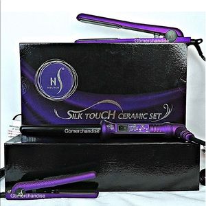 NEW Hairstyler Silk Touch Ceramic Set
